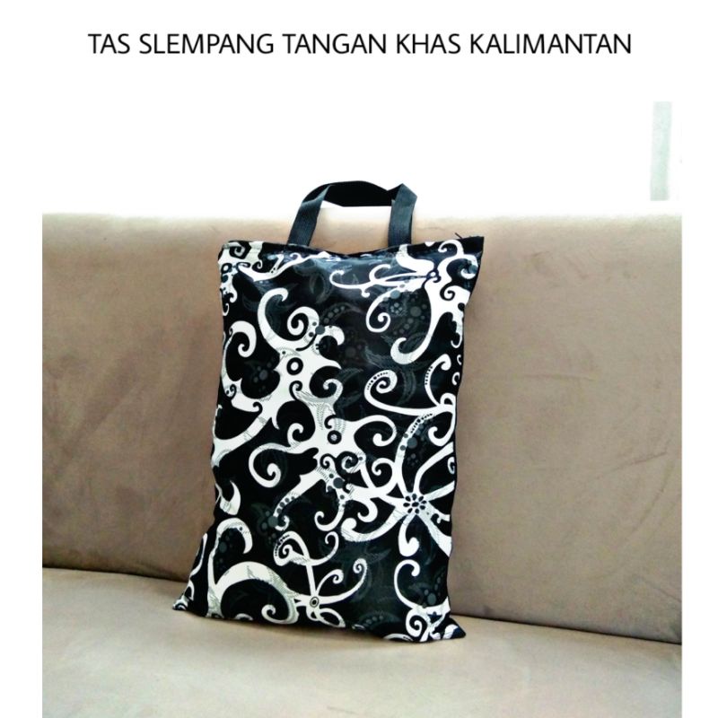 tas tenteng motif dayak