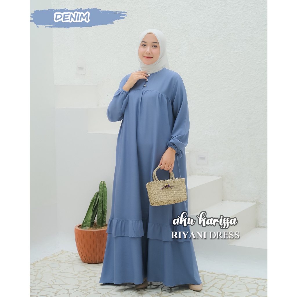 Riyani Dress ORI AKU KARISSA Bahan ITY Crepe