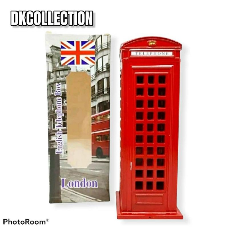 MINIATUR TELEPHONE BOX LONDON 18cm MINIATUR TELEPHONE BOX ENGLAND SOUVENIR LONDON