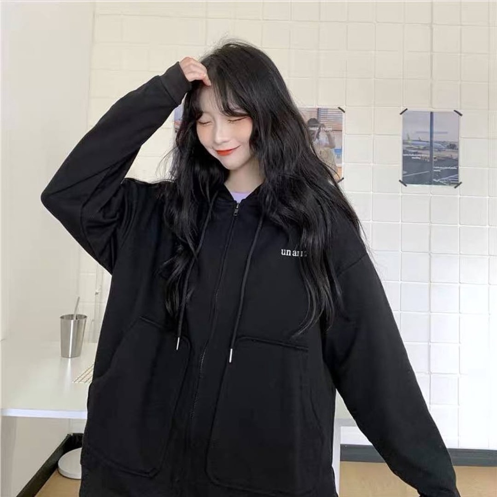 ES UN ARMA HOODIE SWEATER WANITA - ZIPER HOODIE WANITA TERBARU