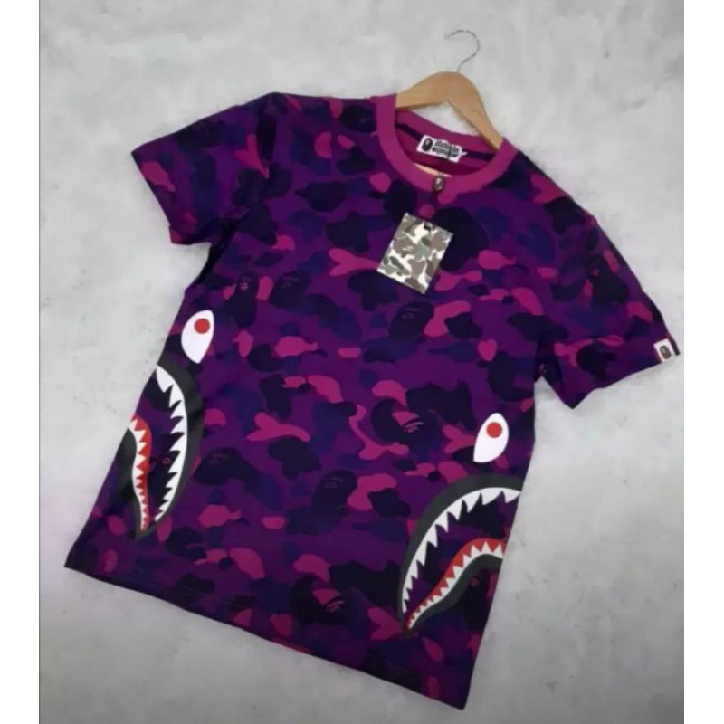 BAPE SHIRT PURPLE