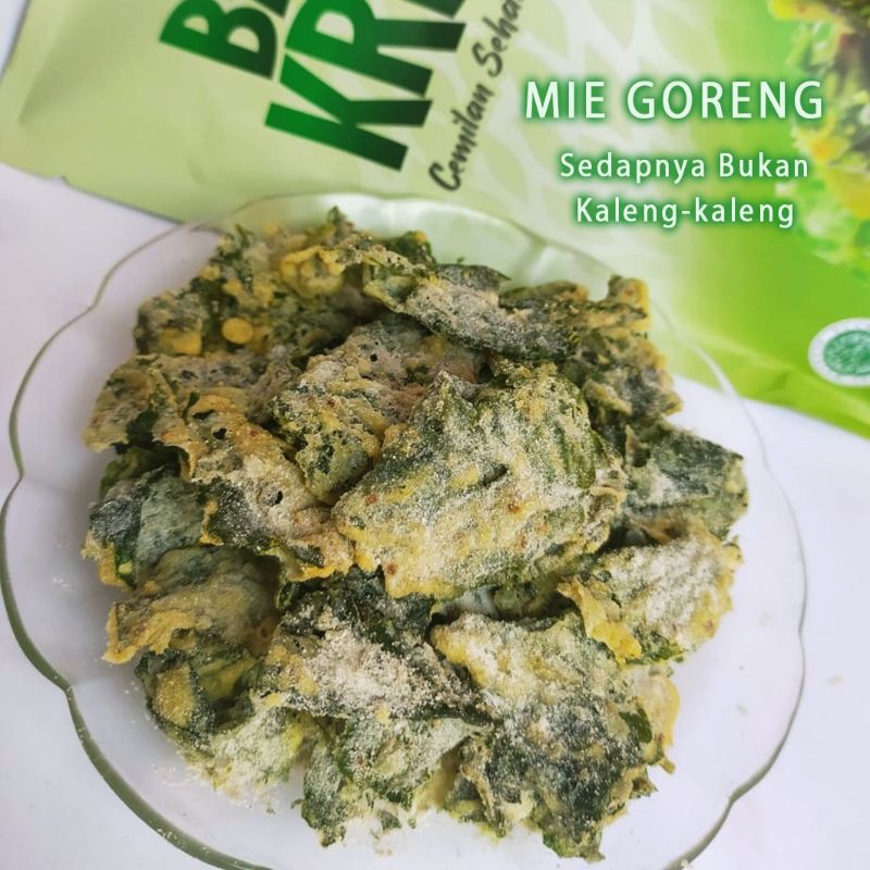 

Keripik Bayam| BAYAM KRISPY | Rasa Mie Goreng | Sehat Non PENGAWET