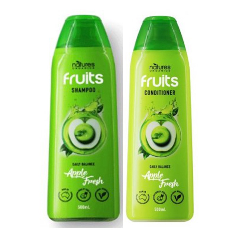 Organic Care FRUITS Shampoo/Conditioner (500ml)