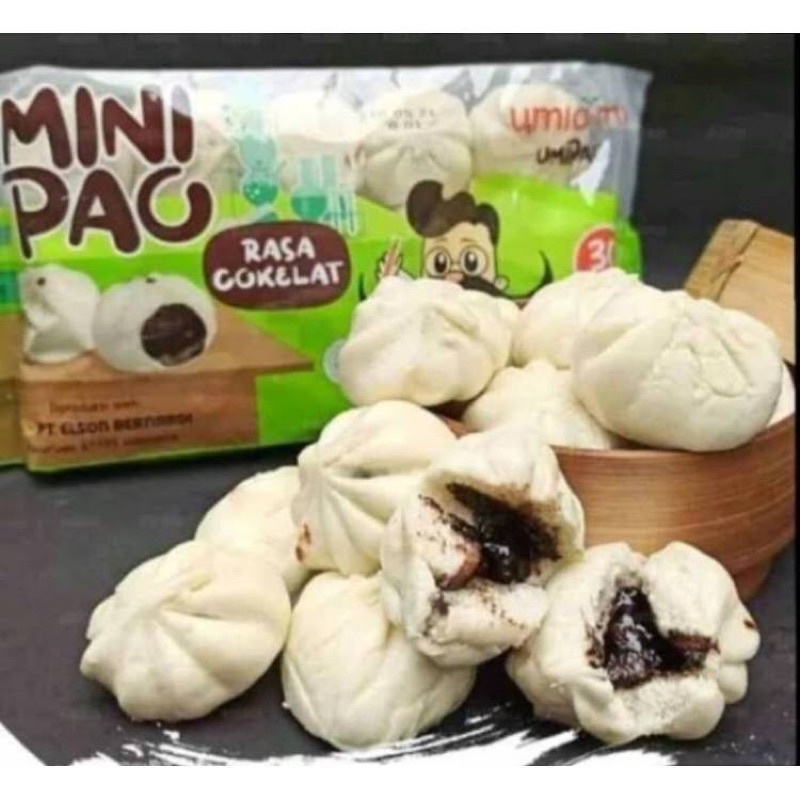 

umia mi mini pao coklat isi 30 pcs 465 gr