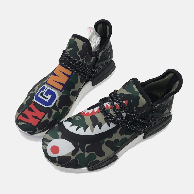 human race nmd bape