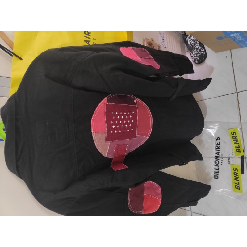 BILLIONAIRES PROJECT OUTER - BLACK VENTURA x CNTRL NEW CIRCLE HITAM SIZE L