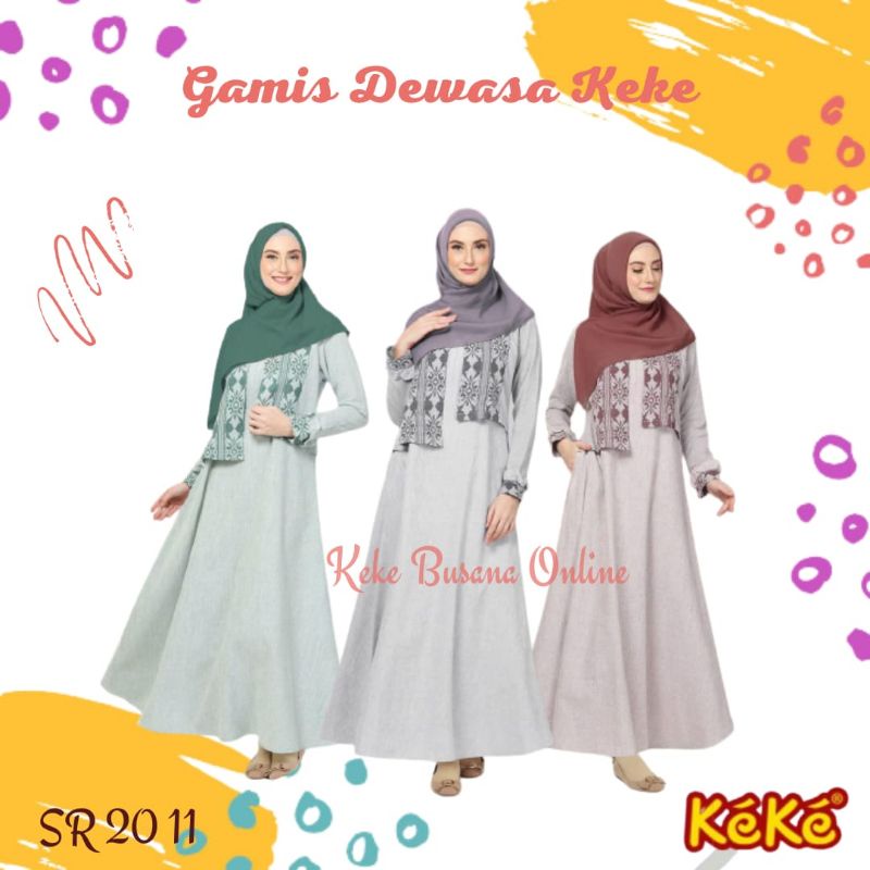 Gamis Dewasa Keke ~ SR 20 11 ~