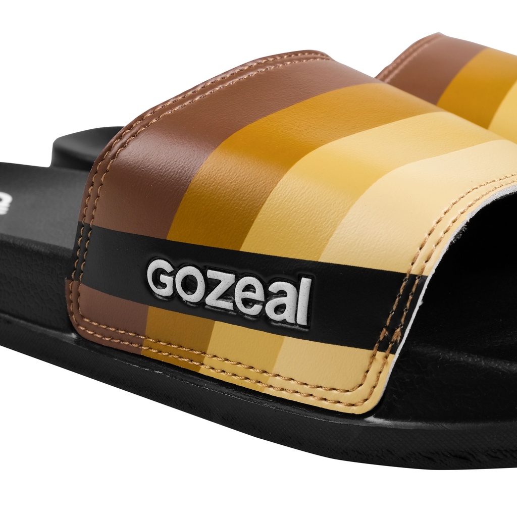 Gozeal | Slide Sandals | Mono Brown