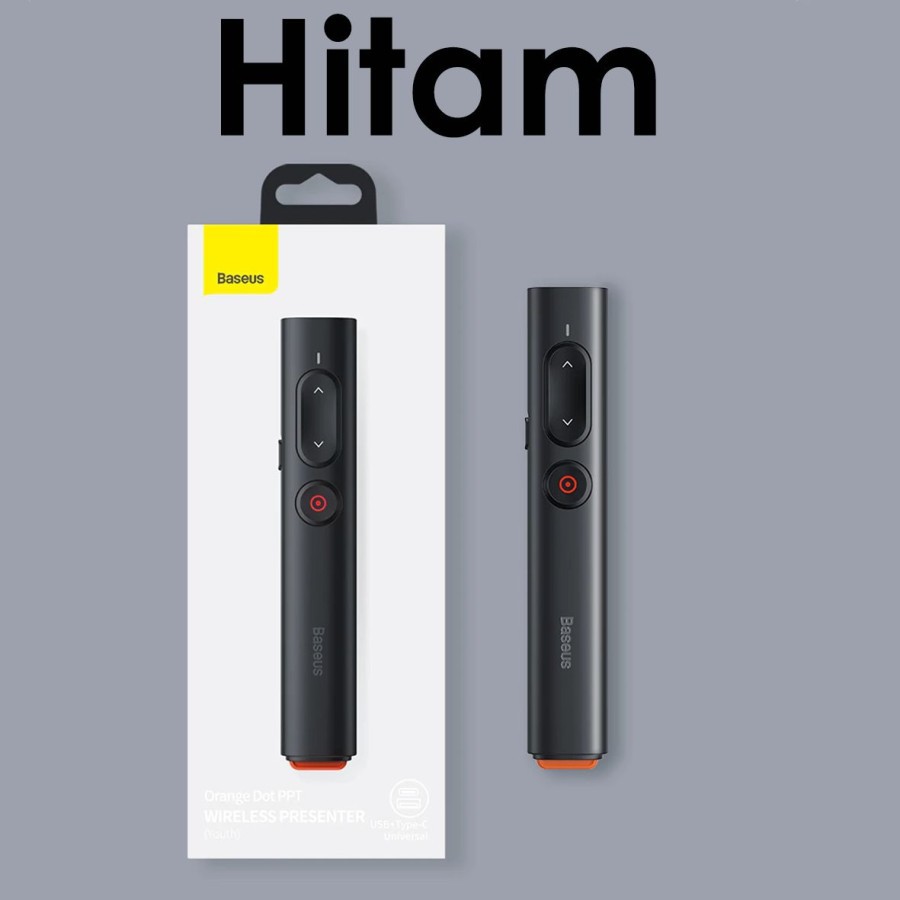 Wiresless Laser Pointer Presentation USB BASEUS