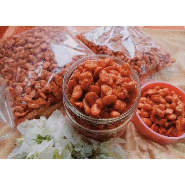 Aneka Snack Kacang Koro Balado Kemasan 100 gram /Snack Grosir/Oleh Oleh Khas Solo
