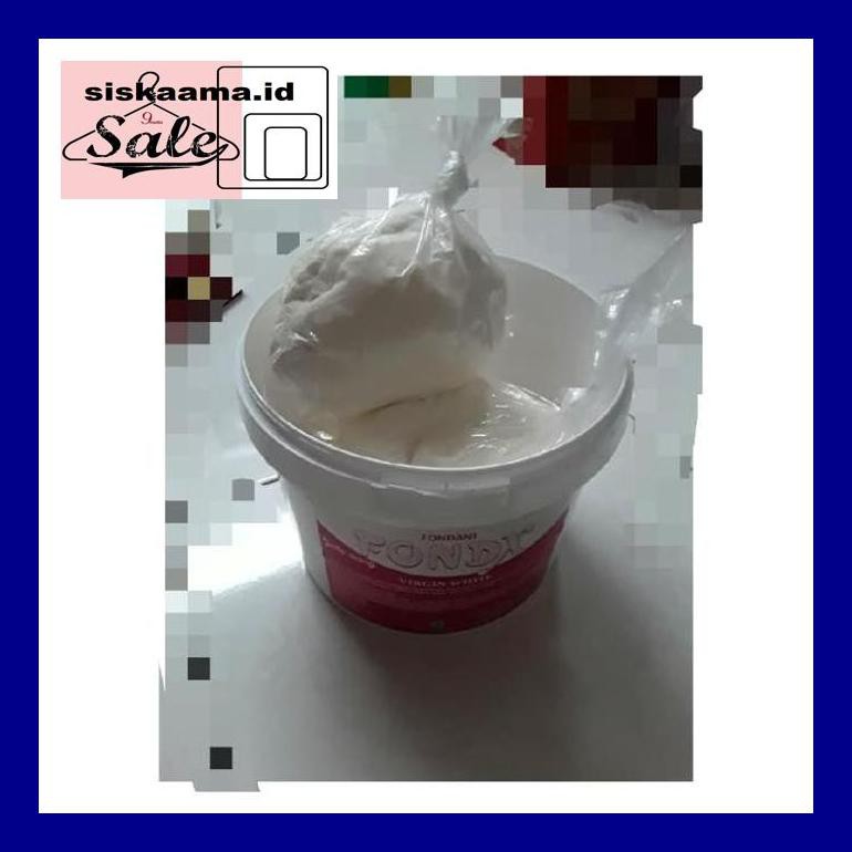 

A40D0Yh Fondx Virgin White, Fondant Of Excellent Repack 1Kg D50Tr40V