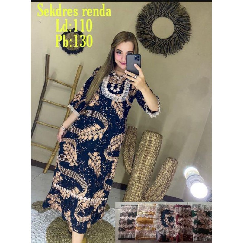 DASTER ARAB TERBARU MOTIF DAUN OSER RAYON SUPER GRADE A RESLETING DEPAN BUSUI KEKINIAN