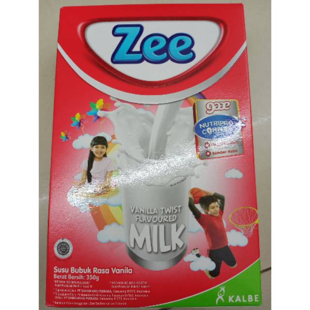 

Susu Zee 350gr varian coklat,strobery,vanila dan madu