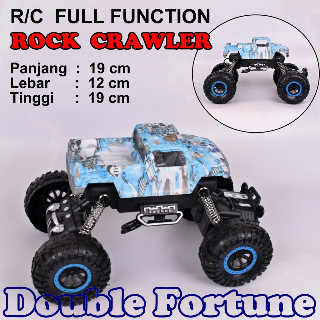 REMOTE CONTROL ROCK CRAWLER MONSTER TRUCK OFF ROAD LIKE DIRT