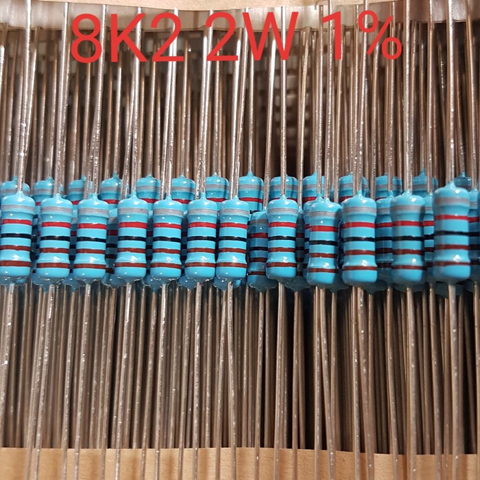 Resistor 8K2 8.2K 2W 1% MF TAIWAN