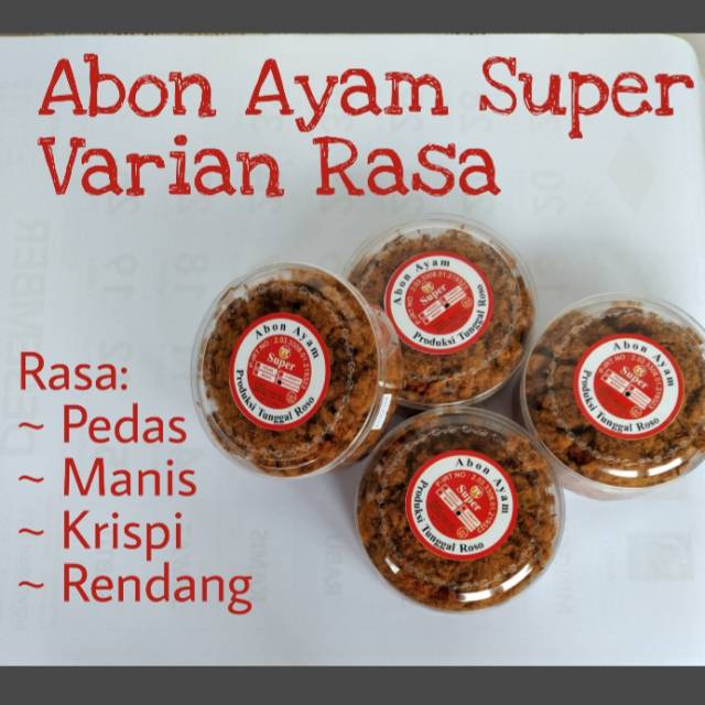 

Abon ayam super