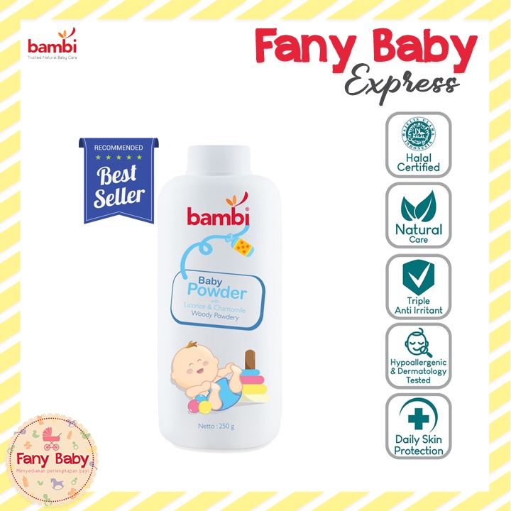 BAMBI BABY POWDER NEW DESIGN / 250G