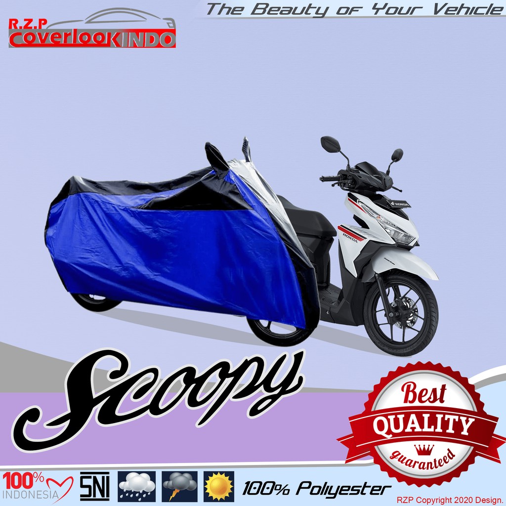 BODY COVER MOTOR SCOOPY SELIMUT MOTOR SCOOPY SARUNG MOTOR SCOOPY TERBAIK