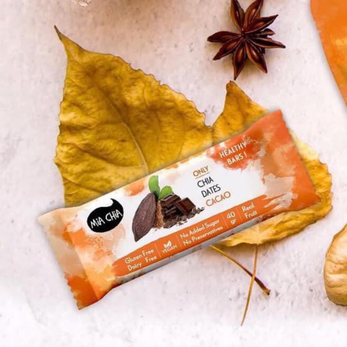 

Aseli Mia Chia Chocolate Bar Snack Sehat Diet Organik Kemasan 40Gr It'S Work