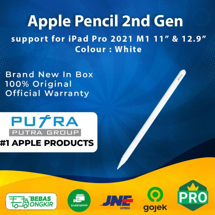 Apple Pencil 2nd Generation iPad Pro M1 2021 2020 Apple