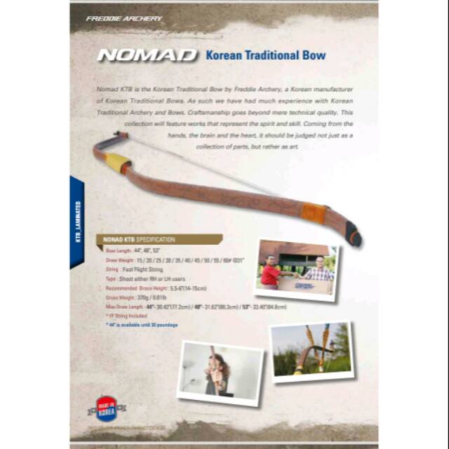 Nomad KTB / Busur Import Korea