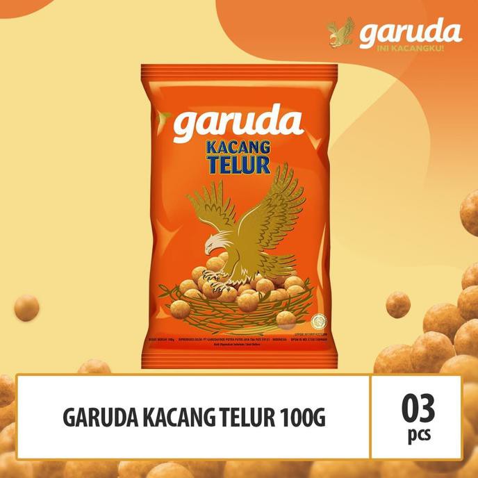 

Cuci Gudang Awal Tahun Garuda Kacang Telur - 100g x 3 Pcs (TGD) Diskon