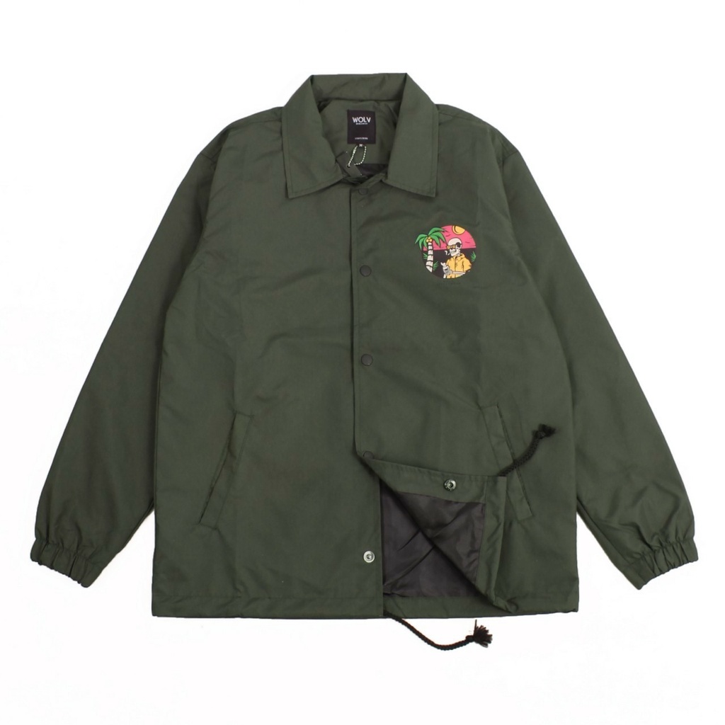 StoreStory - Jaket Coach - Jaket Parasut - Jaket WindBraker - Coach Jaket Pria - UNISEX - Coach Dead