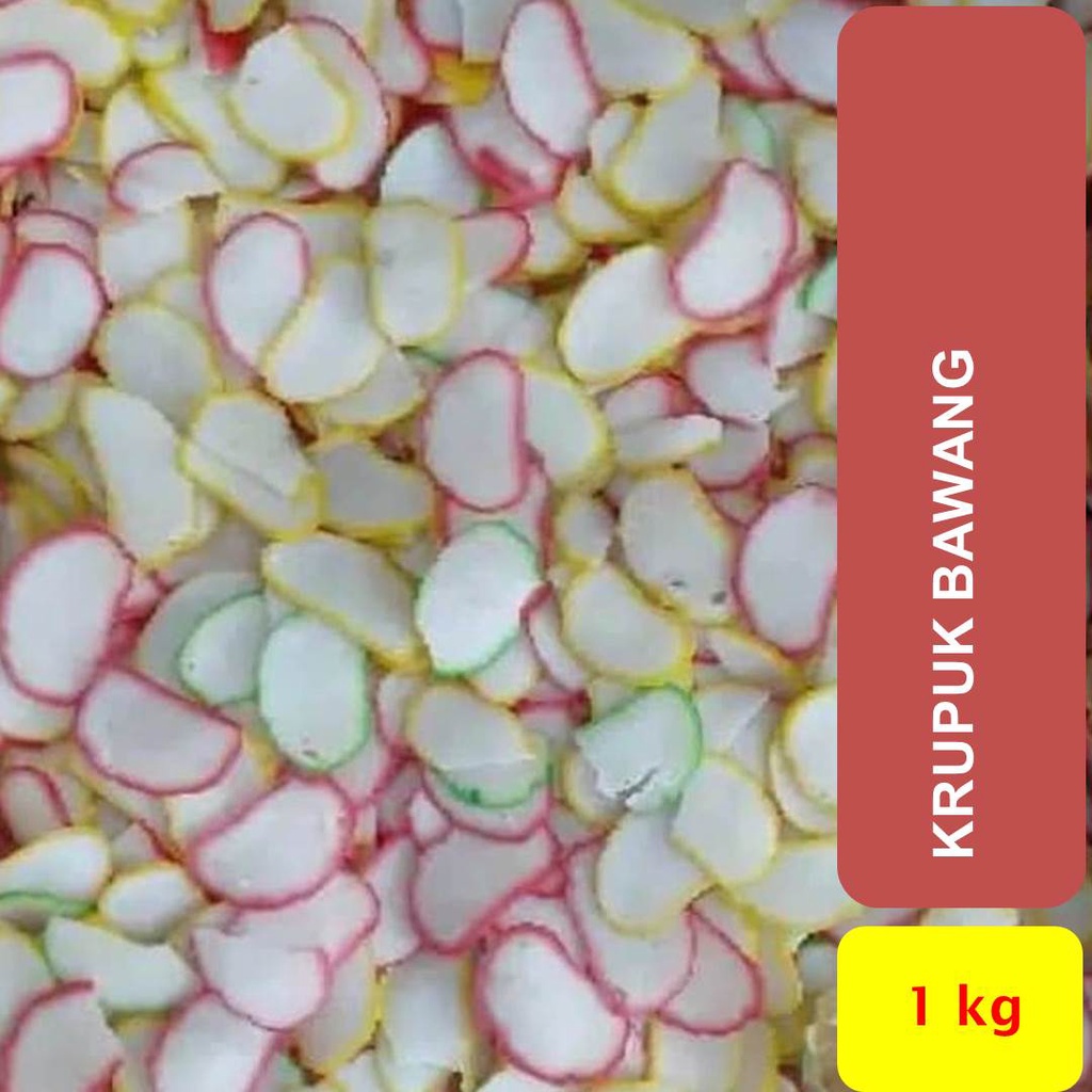 

Krupuk Kerupuk Bawang Mentah 1000 gram