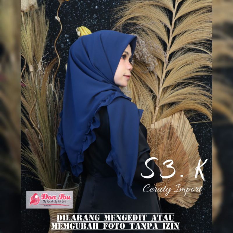 DOA IBU || JILBAB INSTAN S3 K