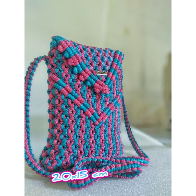 Tas Rajut Talikur Tempat Hp
