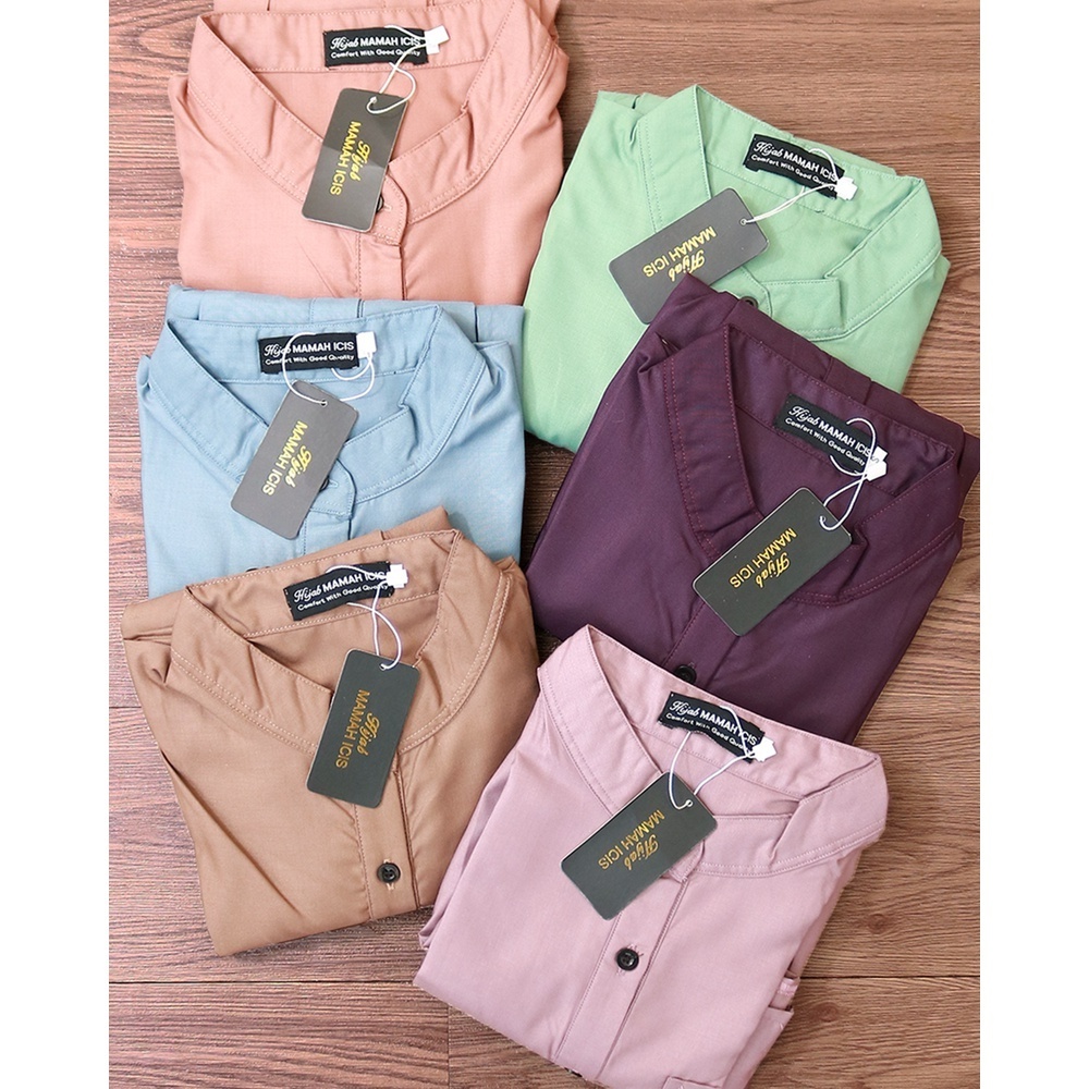 ORIGINAL Ayesa Top  Random - Pakaian Kemeja Kerja Wanita by Hijab Mamah icis