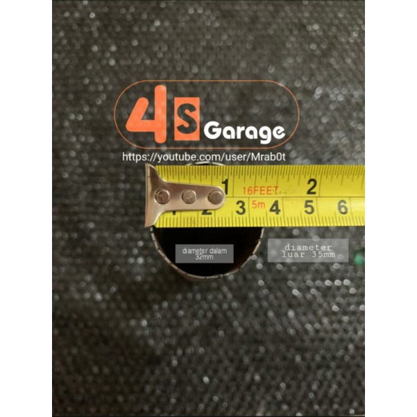 Saringan Knalpot Copy TSUKIGI VND Inlet 32mm Peredam Suara Saringan kenalpot Racing Bobokan Adem Bass Tlsukigi-5