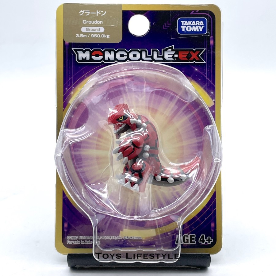 Mainan Pajangan Original Takara Tomy Moncolle Ex Action Figure Pokemon