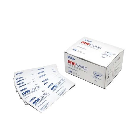 Alcohol Swab Oneswab / Alkohol antiseptik 70% / Tissue Kapas One Swabs