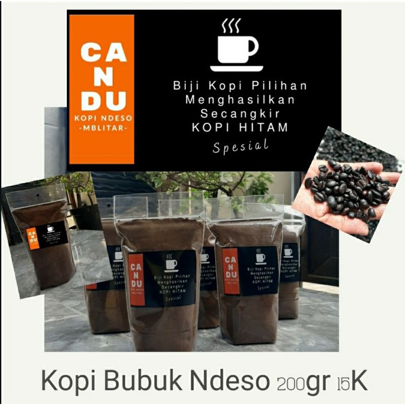 

KOPI BUBUK CANDU 250 GRAM