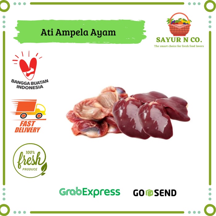 

Ati Ampela - Hati Ampela Ayam 5 PCS | Sayur N Co Bekasi
