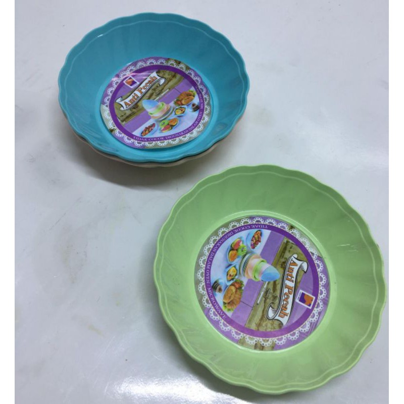 Piring kecil gelombang antiecah lucky bird