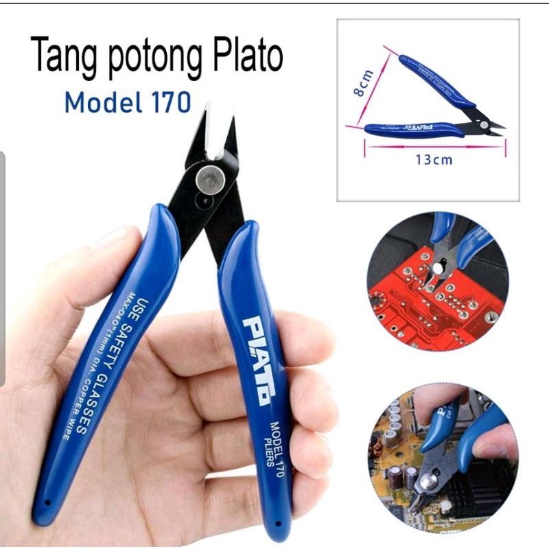 Tang Pemotong Kawat Kabel Tang Plato Wire Cutter Coil Multifungsi