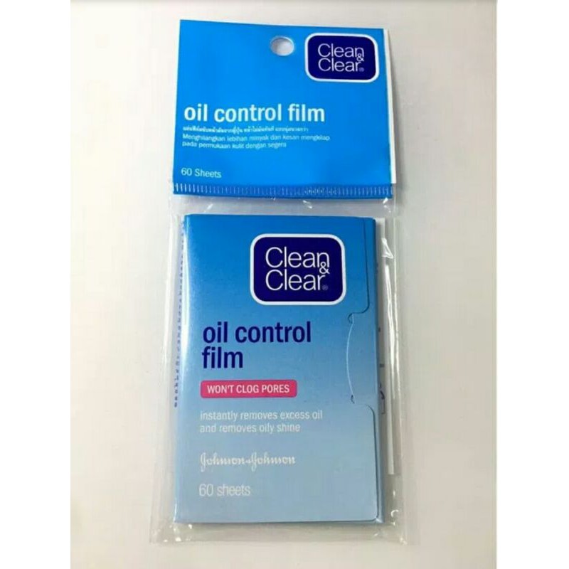 Clean and Clear Oil Control Film - Face Paper
