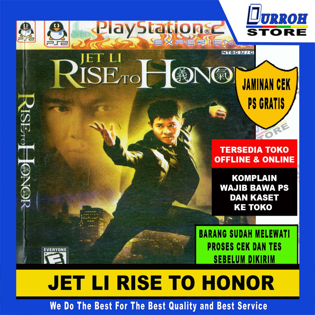 JET LI RISE TO HONOR  PS2