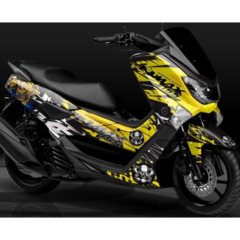 Decal motor nmax old full body Striping nmax 155 full motif variasi Sticker decal nmax old 155