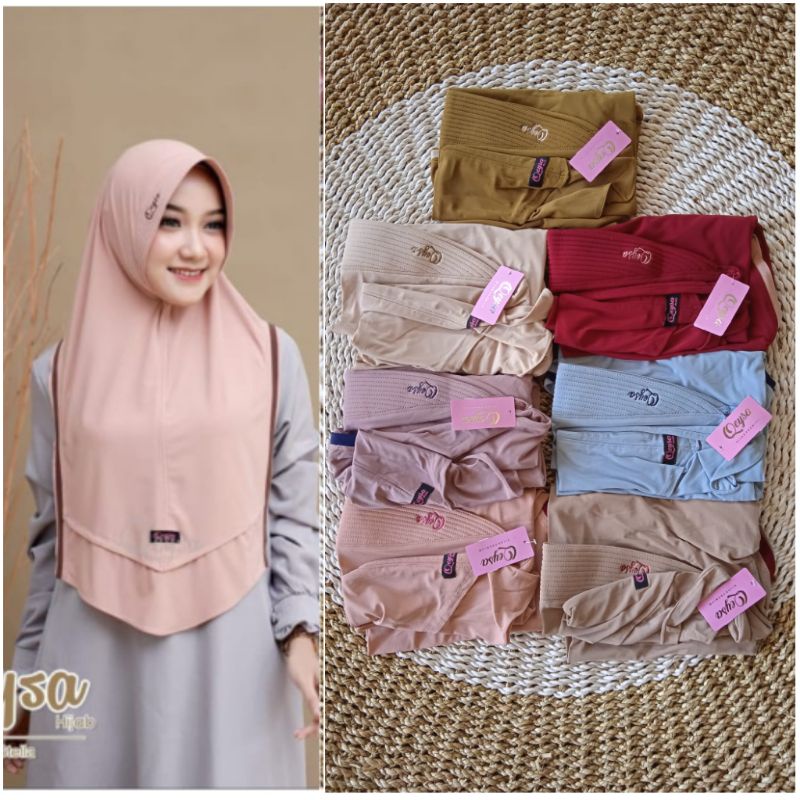 qeysa hijab/bergo alea