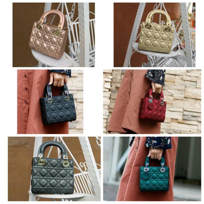 TAS DIOR LADY JELLY MINI DOFF 311#