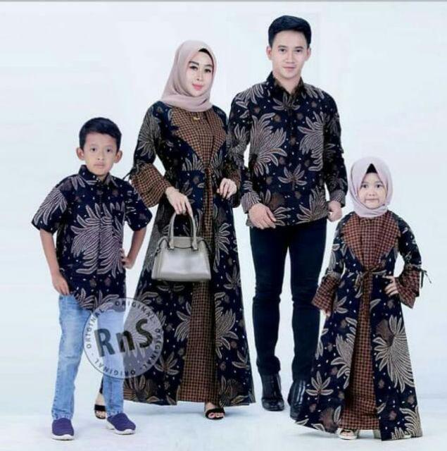 Couple Keluarga Family Batik Gamis Batik Jazz Baju Anak Batik Anak Couple Family Gamis Jumbo