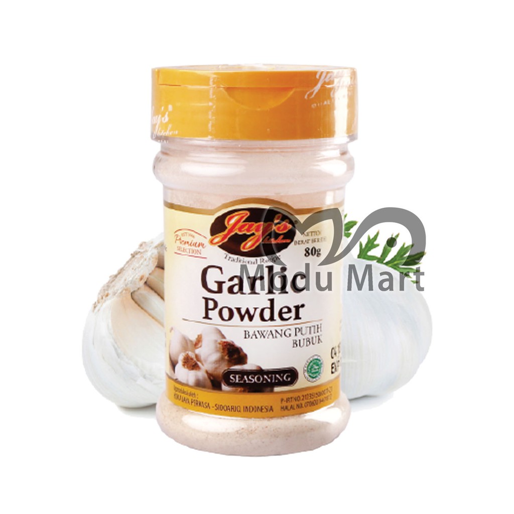 

JAYS KITCHEN Garlic Powder Seasoning 80g - Jay's Kitchen Bawang Putih Giling Bubuk