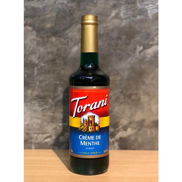 

Torani Syrup Rasa Creme De Menthe 750 ML - Sirup Torani 750 ML