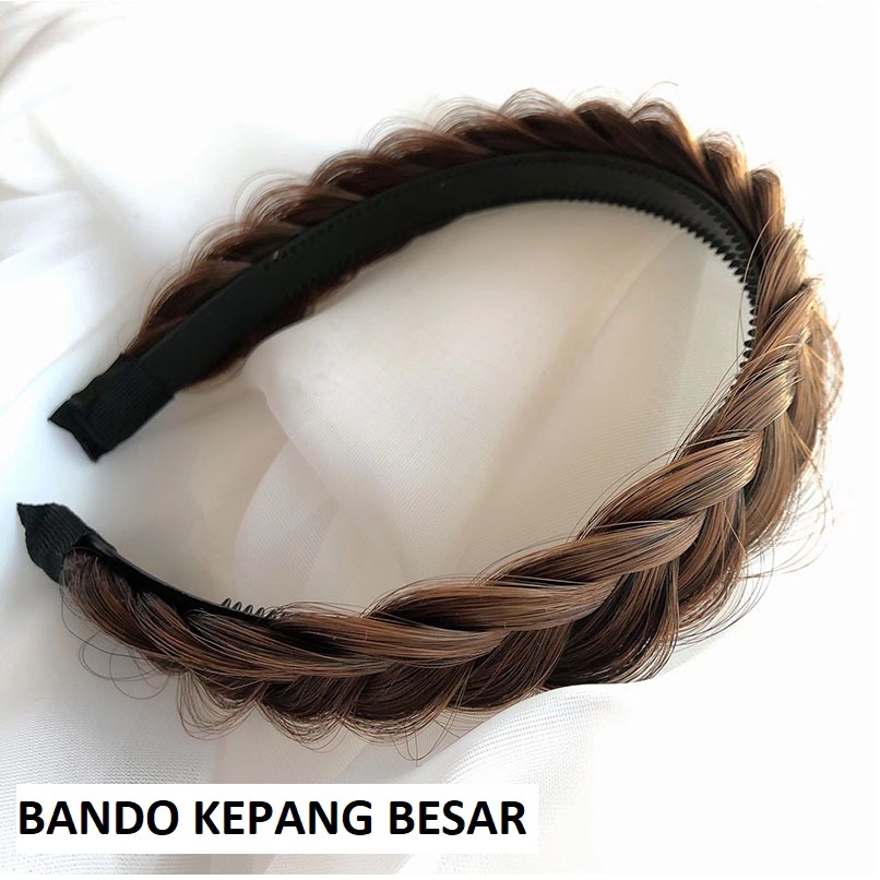 Kimiko hairclip bando rambut kepang