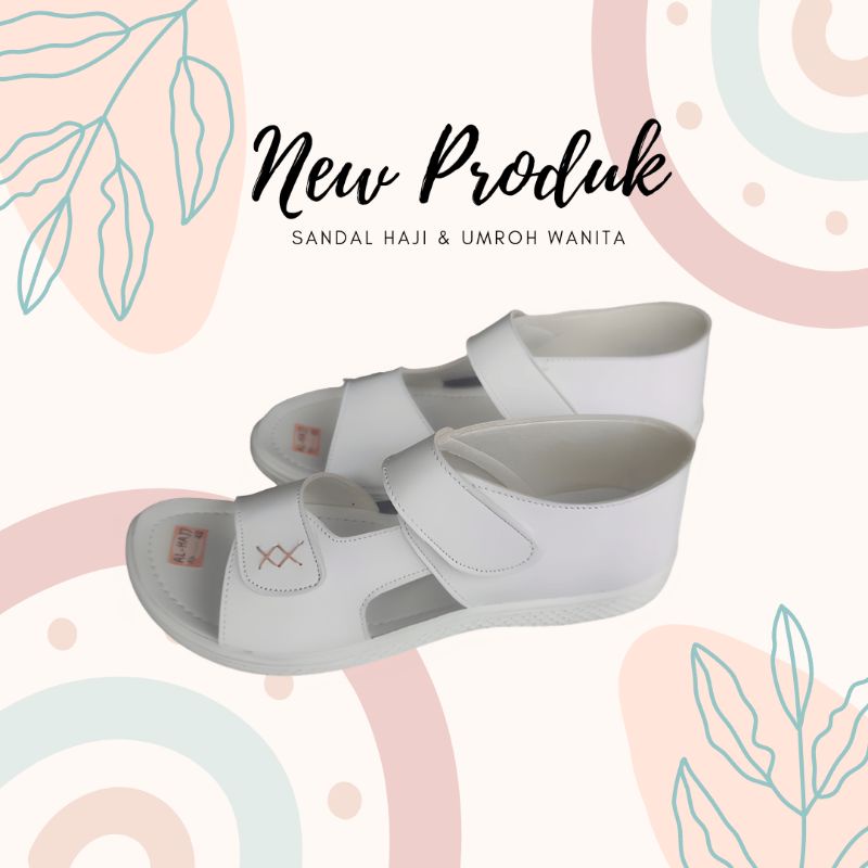 Jual Sepatu Haji And Umroh Wanita Putih Sandal Umroh Wanita Putih