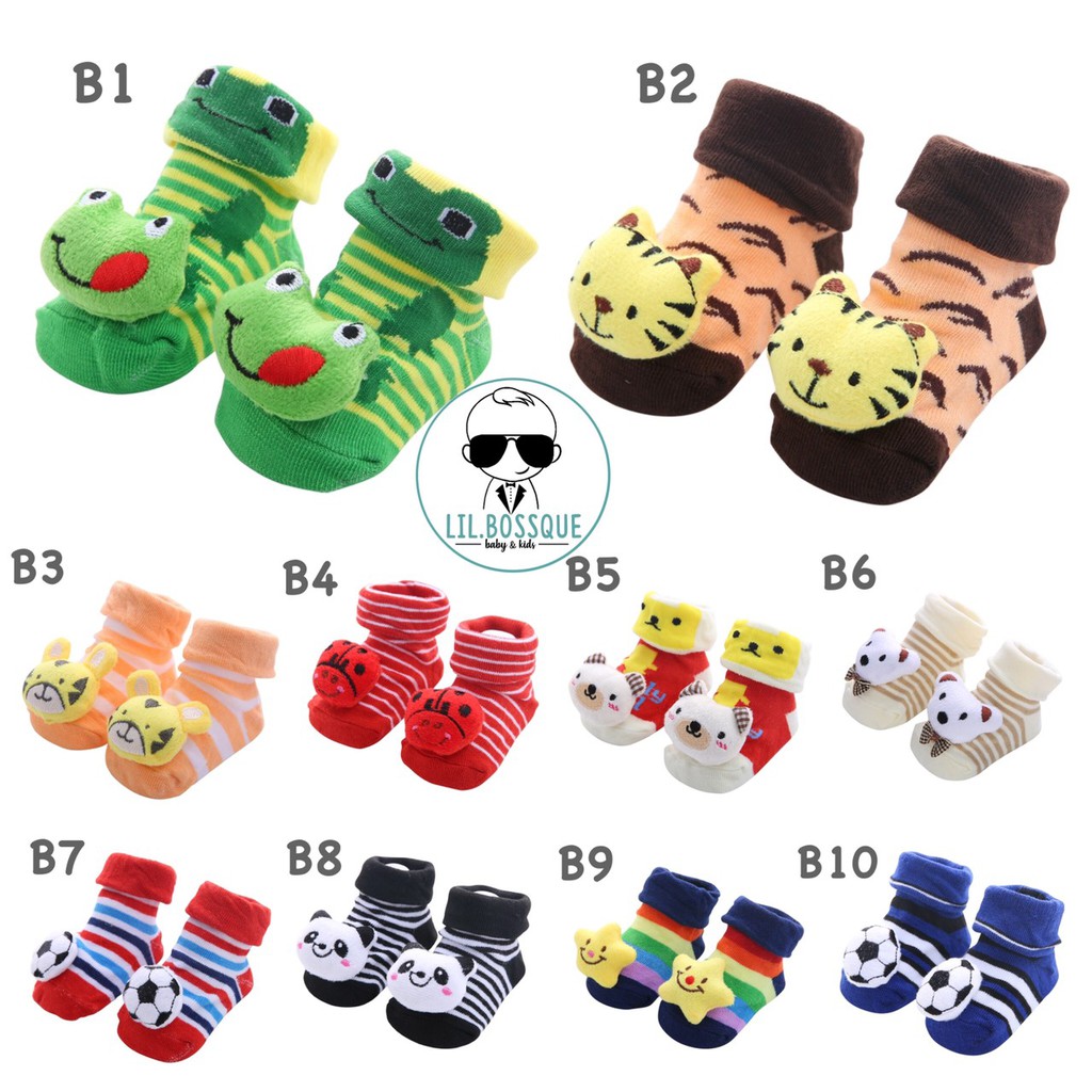 [sale] KAOS KAKI IMPOR BAYI ANAK SOCKS LUCU CARTOON LAKILAKI catalog B