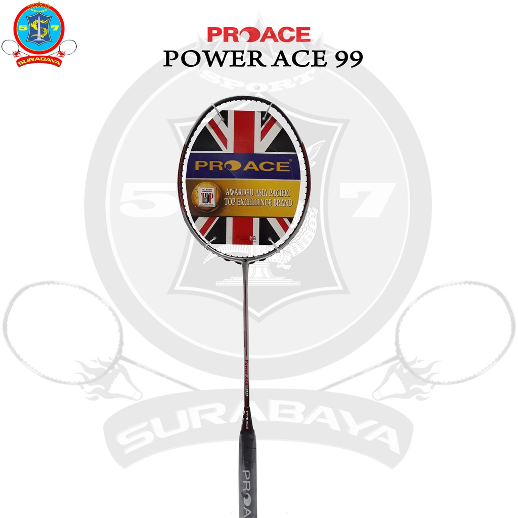Raket Badminton Pro Ace Power Ace 99 Bonus Komplit